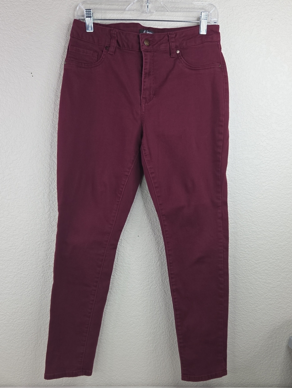 d. jeans Women's Wine Skinny Jeans
